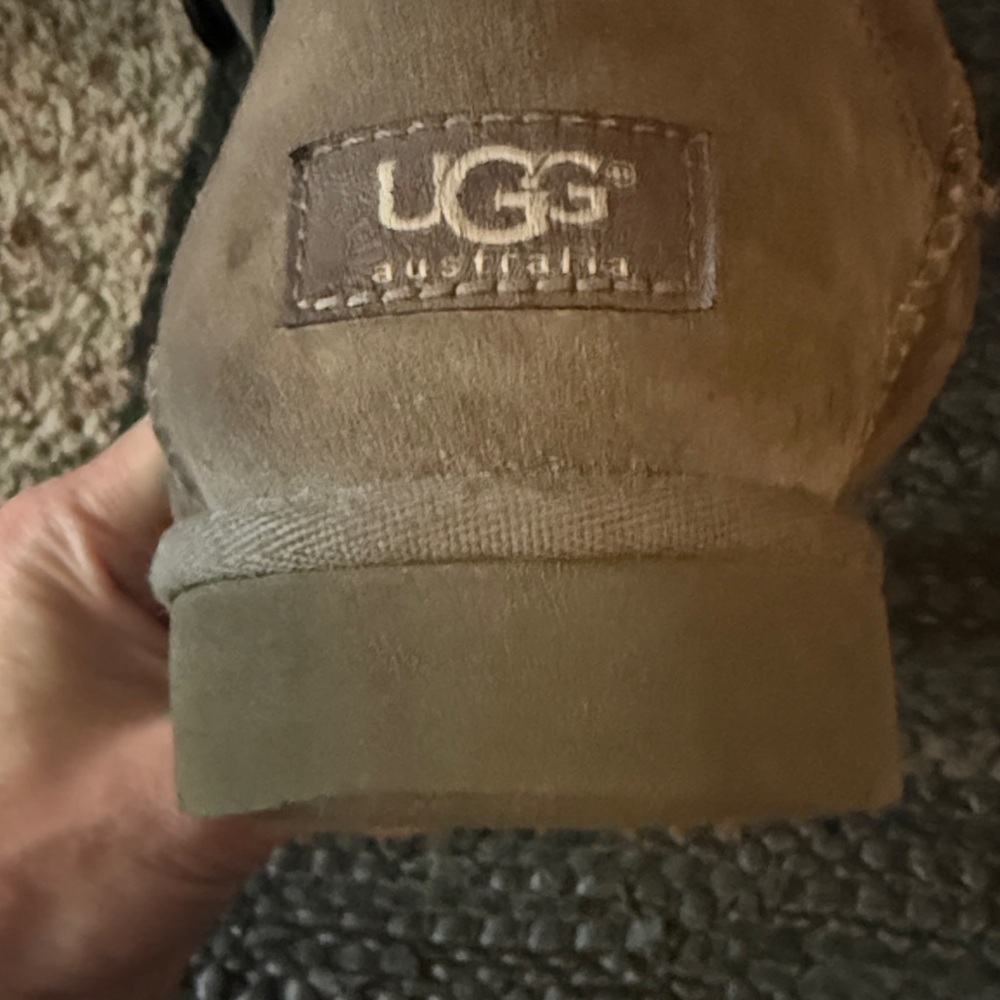 UGG Charcoal grey Buttoned Winter Boots - Picture 6 of 10